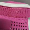 QLZ Toddler Kids Water Shoes for Boys Girls Garden Sandals Rubber Shoes Beach Sneakers, Slip-on Anti-Slip Lightweight Breathable Quick Dry Soft Flexible（Toddler/Little Kid/Big Kid) 25 Pink