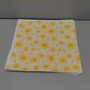 100 Sheet Bohemian Sun Wax Paper for Food Tissue Paper Gift Wrapping Yellow Sun DIY Baking Kitchen Package for Summer Hawaii Wedding Picnic Hamburgers Sandwiches Desserts
