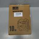 NATURELUX Weighted Vest Men or Women - 10lbs Weights with Reflective Stripe, Weighted Vest for Workout Equipment for Strength Training Running - Walking Weight Loss