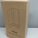 3Pack Bathroom Small Trash Can with Lid, 2.6 Gallon Touchless Automatic Garbage Can Slim Waterproof Motion Sensor Smart Trash Bin for Bedroom, Office, Living Room White/Black/Grey (Mix)