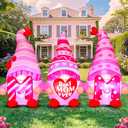 6FT Mother's Day Decorations Happy Mother's Day Inflatables Outdoor Decorations, Inflatable Mother Day Blow up Outdoor Decorations, Build-in LED Lights for Garden, Yard, Lawn, Outdoor, Holiday Decor