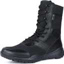 Tactical Boots for Men Lightweight Military Combat Boots Waterproof Comfortable for Work & Security, 12 US