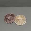 2 Pcs Slow Feeder Insert for Dog Bowl, Anti-Choking Silicone with Strong Suction Cups, Fits Most Dog Bowls, Ideal for Medium, Large Breeds (White+Pink)