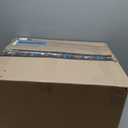 10x14 Washable Area Rug Blue Cream Abstract Non Slip Soft Low Pile Rug for Living Room Bedroom Dining Room Office Neutral Modern Indoor Large Throw Carpet for Home Decor