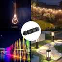 IP68 Waterproof Electrical Connectors, OutdoorJjunction Box Waterproof, M16 2 Way 3 Pin for Max  7.3mm Cable Diameter, 4 Pack