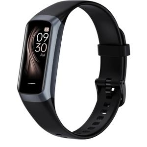 Fitness Tracker with 24/7 Heart Rate Blood Oxygen Sleep Monitor,Activity Tracker with 1.1" AMOLED Touch Color Screen, Multiple Sport Modes Step Counter,IP68 Waterproof for Women Men