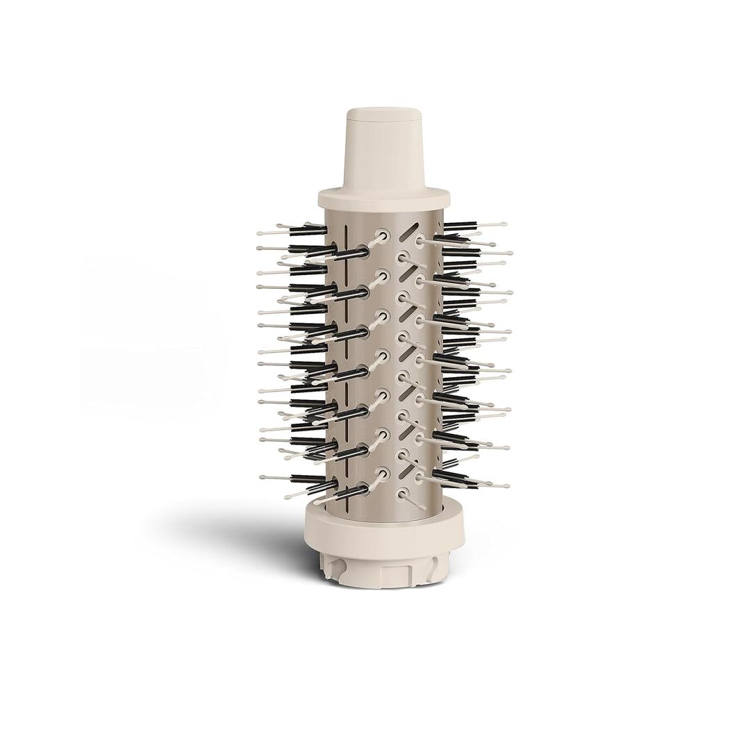 Shark XSKHD3RRBA SpeedStyle Express Touchup Brush, Attachment for Shark SpeedStyle Blow Dryers (Work with HD3xx Series only), Hair Drying & Styling Tool, for Shaping Bangs, for All Hair Types, Stone
