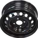 Dorman 939-114 Wheel Compatible with Select Hyundai Models, Black, 15 x 5 inch