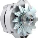 DB Electrical 400-12002 Alternator Compatible with/Replacement for Allis Chalmers, AMC, Pontiac, Oldsmobile 1962-1973 10DN, Other Tractors / 12V, 60A, External Fan