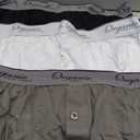 Organic Signatures Men's Boxers Organic Cotton, Soft Boxers for Men, 3-Pack (Grey, Black, White)