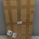 Hoolerry 5 Pcs Wire Shelf Covers Foamed PVC Wire Rack Covers for Removable Closet (Not Wood) Pantry Shelves for Cabinet Bathroom Kitchen Shelving Decoration(White,28x16 Inch)