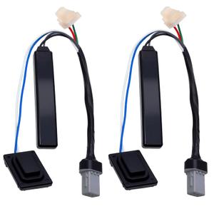 2 Pcs Front Door Handle Button Compatible with Kia Sportage QL 2016-2019, Kia KX5 2016-2018, Replacement for 82657D9000, 82658D9000, Left and Right