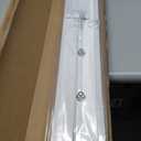 LazBlinds No Tools No Drill Cordless Cellular Shades, Top Down Bottom Up (TDBU) Honeycomb Shades for Home, Light Filtering Thermal Insulation Blinds for Windows, 32" W x 48" H, White