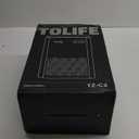 ToLife Dehumidifier for Home, 1000 sq.ft Dehumidifiers for Basement Bedroom Bathroom with 95 OZ Water Tank, Auto Shut Off 7 Colors LED Light, Grey