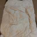 Wearable Heated Blanket Electric Snuggle with Foot Pocket/Sleeves, 59x70 Inch Heated Throw Blanket with for Women Men Adults, Super Soft Flannel & Sherpa Blanket Warmer for Home Office, Champagne Pink