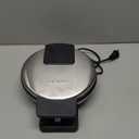 Cuisinart Waffle Maker, 1250W Round Classic Waffle Iron, 5-Setting Adjustable Browning Control, WMR-CANAS, Brushed Stainless