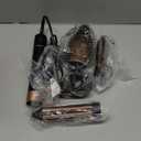 Hair Styler Hair Dryer Brush - 110,000 RPM High-Speed Hot Air Styler,Multi Stylers with Auto-Wrap Curler, Professional Blow Dryer Brush for Fast Curling Volumizing Straightening Styling(Black-Golden)