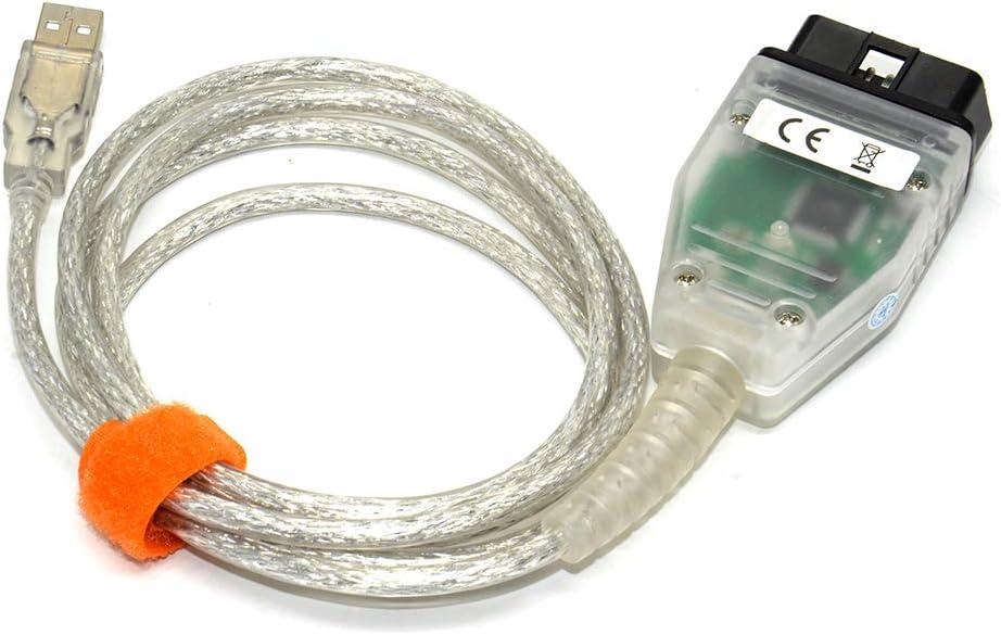 Aidixuntool DCAN Cable K+DCAN Cable Compatible for BMW E Serials, Work with ISTA SSS NCS Coding Winkfp Programing