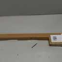 Ivilon Drapery Window Curtain Rod - End Cap Style Design 1 Inch Pole. 28 to 48 Inch Color Warm Gold