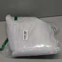 Tatuo Christmas Tree Skirt Wedding Ruffle 4 Layer Tulle Round Fluffy Sparkly Skirt Tree Mat Ornament for Christmas Holiday Decoration(47 Inches,White)