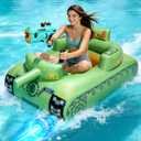 GIGIGO Motorized Pool Float for Adults, Rechargeable Electric Lounger, 51"×39"×22"