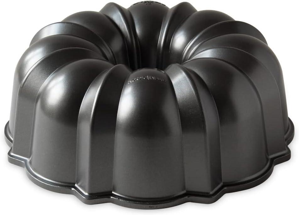 Nordic Ware Original Bundt, 12-Cup, Graphite (Gray)