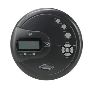 GPX Portable CD Player with Anti-Skip Protection, FM Radio and Stereo Earbuds, Black (PC332B)