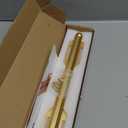 Valet Rod For Closet Pull Out, Heavy Duty Adjustable Valet Rod For Closet, Laundry Room, Bedroom, Bathroom (Gold)