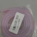 39 Inch Collapsible Shower Threshold Water Dam Barrier,Self Adhesive Silicone Shower Water Bathtub Splash Guard Bathroom Kitchen Water Stopper Blocker for Dry and Wet Separation Seal Strip Edge Trim (White)