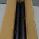 Solid Wooden Coat Rack Freestanding, New Zealand Pine Coat Tree with 8 Hooks & 3 Adjustable Sizes for Coats, Hats, Handbags and Scarves, Space Saving for Entryway/Office/Bedroom (Black) (1 PC)