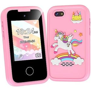 Amazon.com: Kids Smart Phone Gifts Toys for Girls Boys Age 3-8,Toddler Learning Toys with Educational Games, 3 4 5 7 8 9 6 8 9 Year Old Girl Birthday Gift Ideas-Pink : Toys & Games