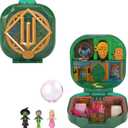 Polly Pocket Wicked x Collector Compact, Micro Dolls and Playset, 2 Themed Accessories, Iconic Shiz & Oz Locations, Glinda, Elphaba, & The Wizard