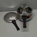 Prestige 3.3-Liter Deluxe Alpha Induction Base Stainless Steel Baby Handi, Small, 8"D x 13"W x 6"H, Silver