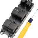 25401-EA003 Driver Side Master Power Window Switch Compatible with 2005-2012 Frontier & Xterra, Replace OE# 25401EA003