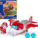 PAW Patrol: Air Rescue Marshall Action Figure & Hero Hydro Airplane Toy with Projectile Launcher & 2 Projectiles, Kids Toys for Boys & Girls Ages 3+