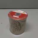 MEEDEE 4 Inch Champagne Gold Snowflake Ribbon Satin Wired Christmas Tree Ribbon with Champagne Glitter Snowflake 10 Yards Champagne Gold Ribbons for Christmas Tree, Garlands, Topper Bow