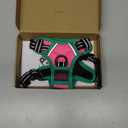 PHOEPET 2019 Upgraded No Pull Dog Harness, Reflective Adjustable Vest, with a Training Handle + 2 Metal Leash Hooks+ 3 Snap Buckles +4 Slide Buckles(XS, Pink)