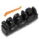 15883319 Window Master Switch Front Left Driver Side with Mirror Folding Control for 2003-2006 Chevy Silverado Avalanche Suburban Tahoe GMC Sierra Yukon Escalade Hummer H2 Replace OE 920-022 15112971