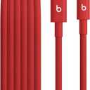 Beats USB-C to Lightning Woven Cable Fast Charging Durable/Tangle-Free Compatible Charger for Apple Devices with Lightning Ports (1.5 m, 5 ft) - Rapid Red