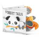 HOTUT Cloth Book for Babies Touch and Feel - Soft 3D Sensory Crinkle Fabric Books for Newborns Infants, High Contrast Toddler Learning Toy for 0-6 Months Boys Girls (Panda)