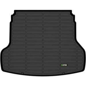 HAFIDI Cargo Liner Fit for 2019-2024 Kia ForteSEXFELXLXSGTGT-LineAll Weather TPE Automotive Trunk Mat Custom Accessories - Black