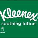 Kleenex Soothing Lotion Facial Tissues with Coconut Oil, Aloe & Vitamin E, 4 Cube Boxes, 65 Tissues Per Box (260 Total Tissues)