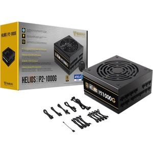 GAMDIAS PCIe 5.1 & ATX3.1 Gold 1000W Power Supply for GeForce RTX 5000 Series, 1000W Fully Modular ATX 80 Plus Gold Computer PSU for Gaming PC Desktops, Low-Noise Fan, HELIOS P2-1000G