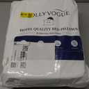 JOLLYVOGUE Pillows Queen Size Set of 4, Washable Supportive Bed Pillows with Super Soft Down Alternative Fill, Luxury Fluffy Hotel Quality for Side, Back, and Stomach Sleepers