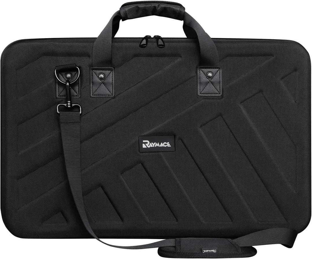 RAYMACE Hard EVA DJ Controller CaseStorage Case Fits Pioneer DDJ 1000,1000SRTProtective Travel Storage Bag28.7x 16.3 x 5.5 inch