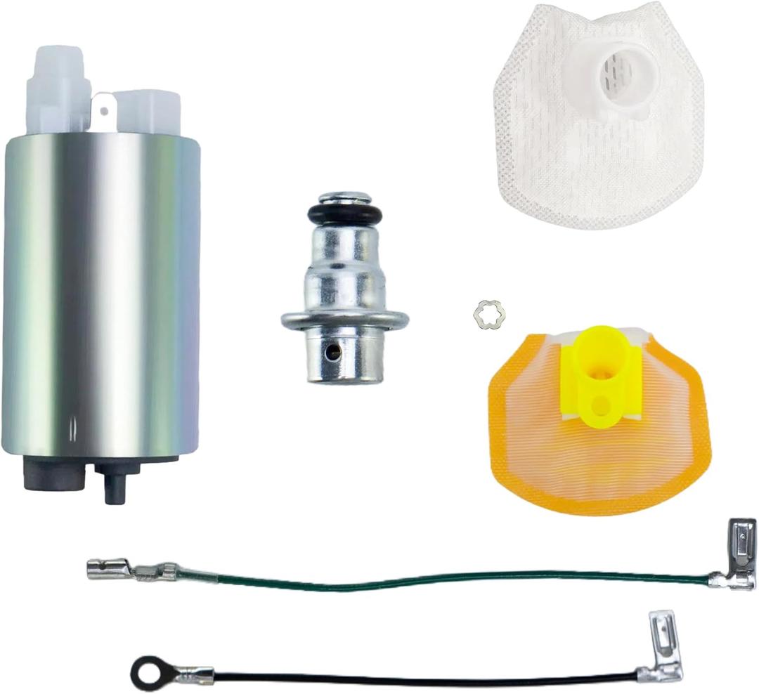 Fuel Pump For Ninja 300 2013-2017 / 650R 2012-2017 / 650R ABS 2013-2018/1000 2011-2018 / ZX-6R 2007-2018 / ZX-10R 2008-2018 / ZX-14R 2008-2018Repalces 49040-0713 49040-0026