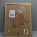 Glass Dry Erase Board, Magnetic Tempered Glass Whiteboard 24" x 18" (2'x1.5'), Ultra White