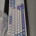 EPOMAKER TH108 Full Size Mechanical Keyboard, Wireless Gaming Keyboard with 8000mAh Battery, Creamy Gasket, 108 Keys, Hot Swap, Custom Driver, RGB Backlight (Blue & White, Sea Salt Silent)