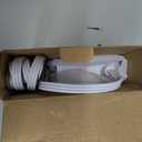 10Ft Extension Cord with Multiple Outlets, Flat Plug Surge Protector Power Strip 10 Ft Long Cord, 8 Outlets & 4 USB Ports (2 USB C), 900J Desk Charging Station for Home Office, College Dorm Essentials (White)