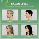 Black Hair Dye Shampoo 3 in 1, Natural Dye Shampoo for Men & Women, Herbal Ingredient Shampoos for Grey Hairs Coverage